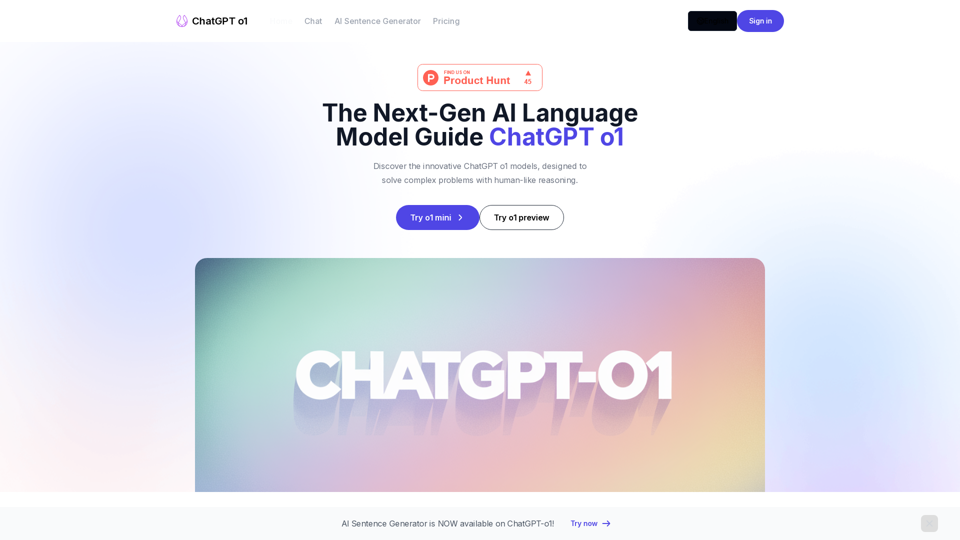 ChatGPT o1 Preview: The Future of AI Conversation