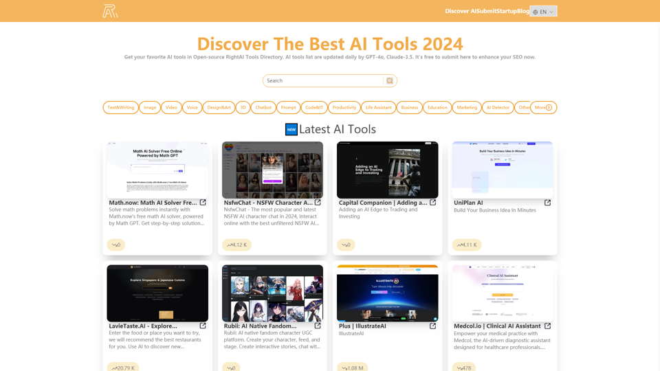 Get your best AI Tools | Open-source RightAI Tools Directory