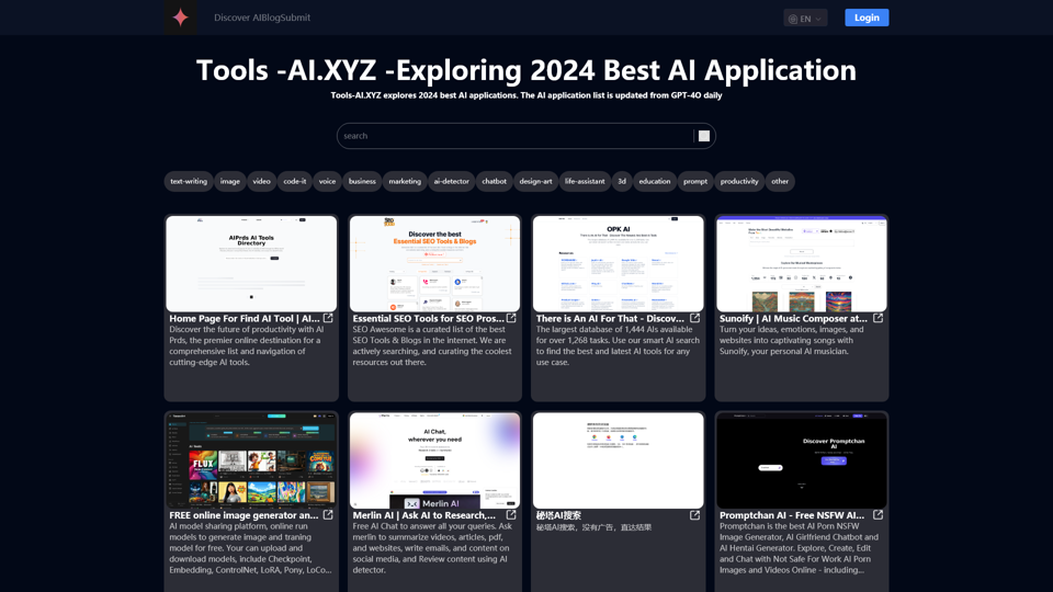 Get your best AI application | Tools-AI.XYZ