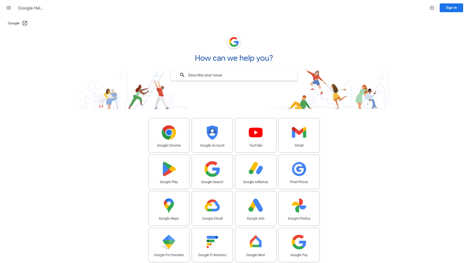 Google ヘルプ