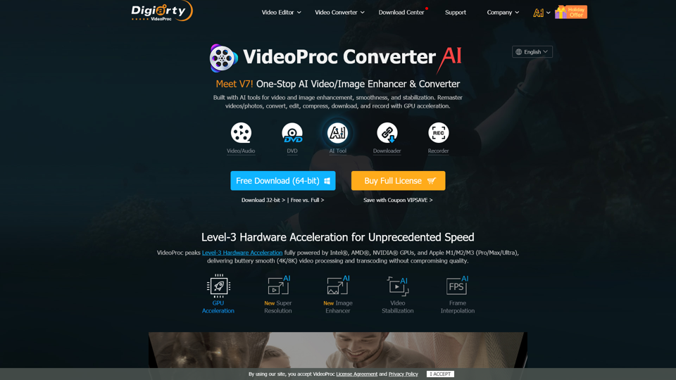 [OFFICIAL] VideoProc – One-Stop Video Processing Solution