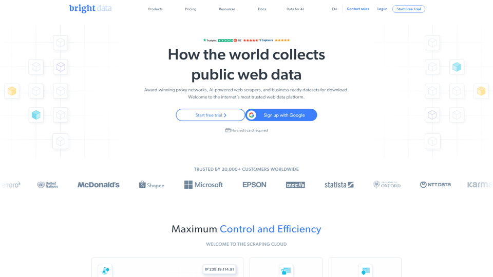 Bright Data - All in One Platform for Proxies and Web Scraping