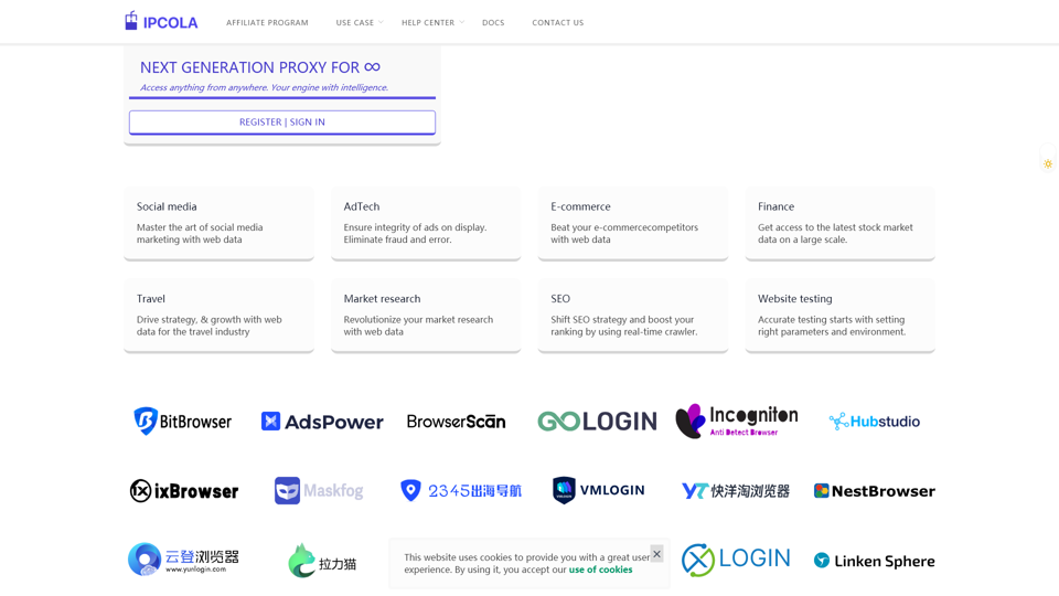 IPCola - O Principal Fornecedor Mundial de Proxy IP