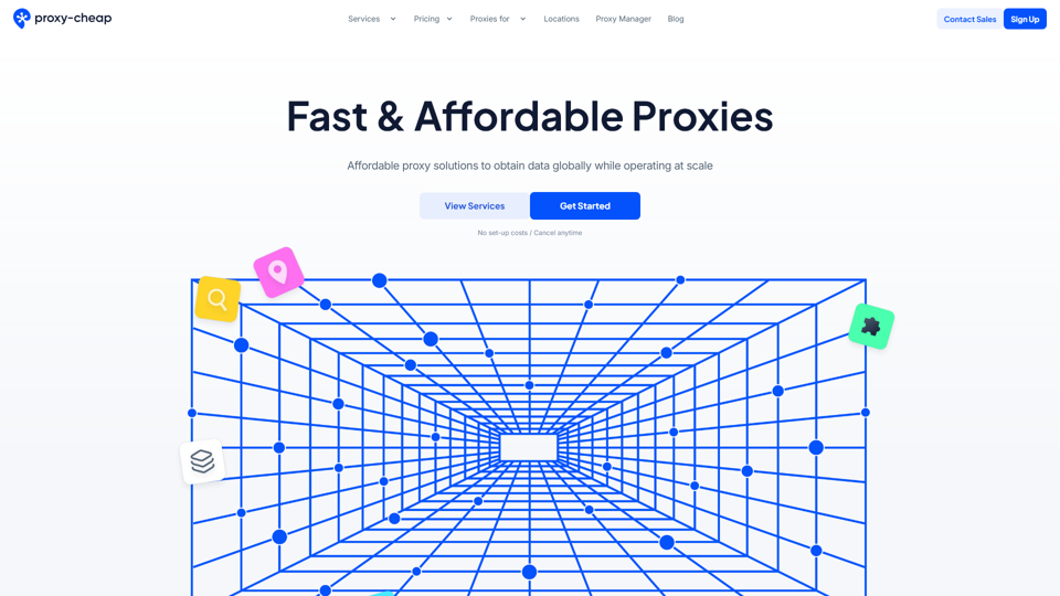 Proxy-Cheap: Services Abordables | Acheter des Proxies Pas Chers