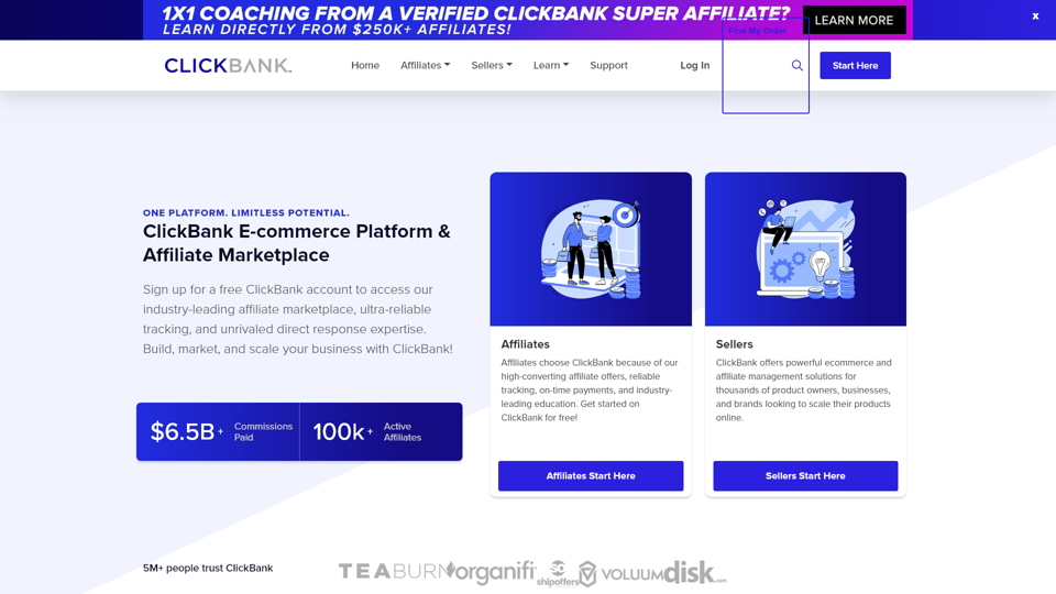 ClickBank | Центр Партнёрского Маркетинга