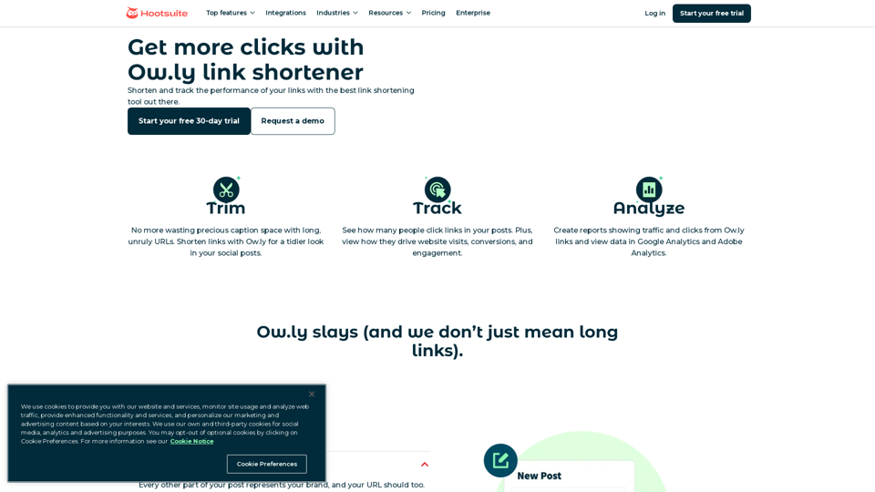 Ow.ly Link Shortener: Shorten Links and Track Visitors