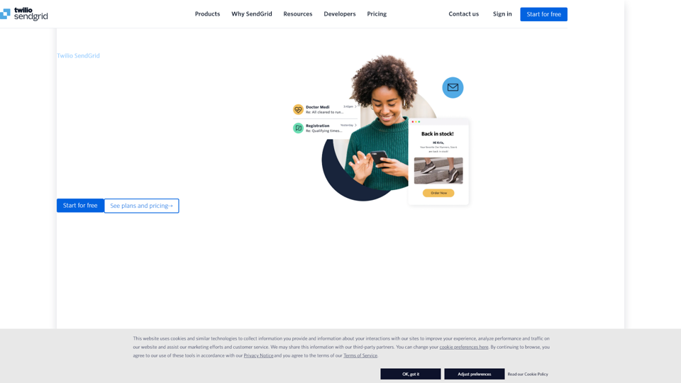 API de Email de SendGrid y Campañas de Email Marketing | SendGrid