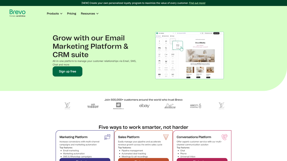 Brevo (formerly Sendinblue) | Email Marketing Software, Automation & CRM