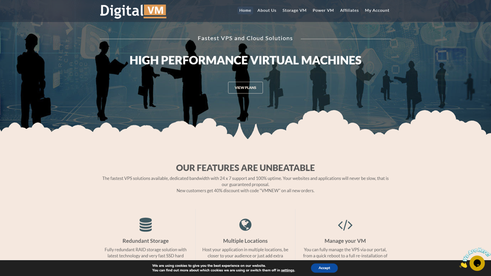 Digital-VM.com – Your fastest cloud solution!