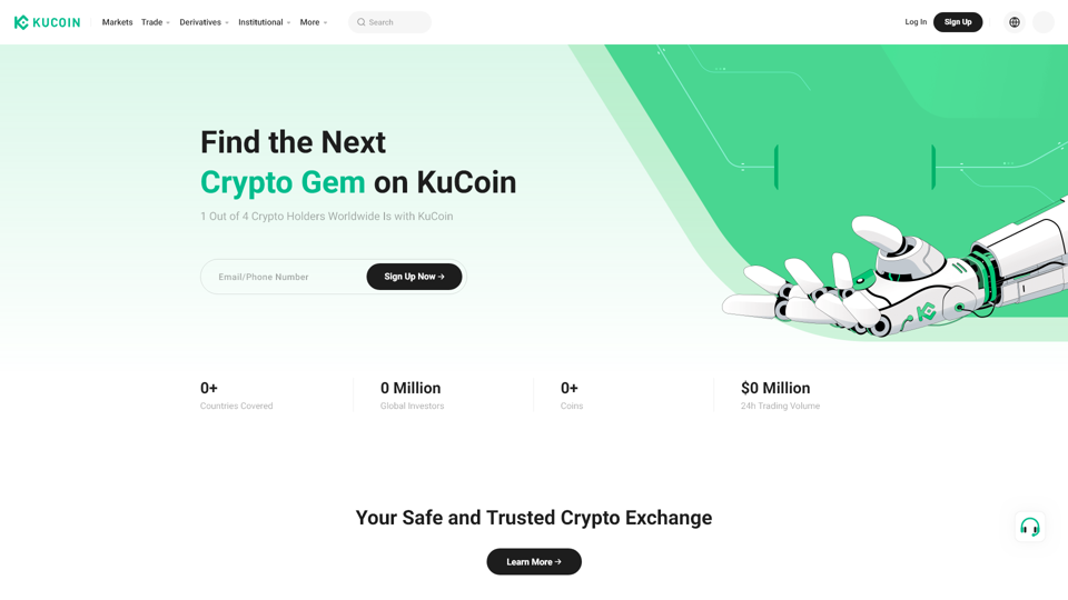 Crypto Exchange | Bitcoin Exchange | Bitcoin Trading | KuCoin