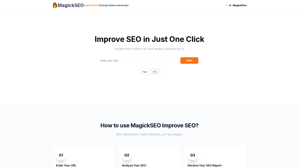 MagickSEO - Improve SEO in Just One Click