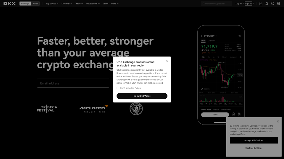 Buy Bitcoin & Crypto | Crypto Exchange, App & Wallet | OKX