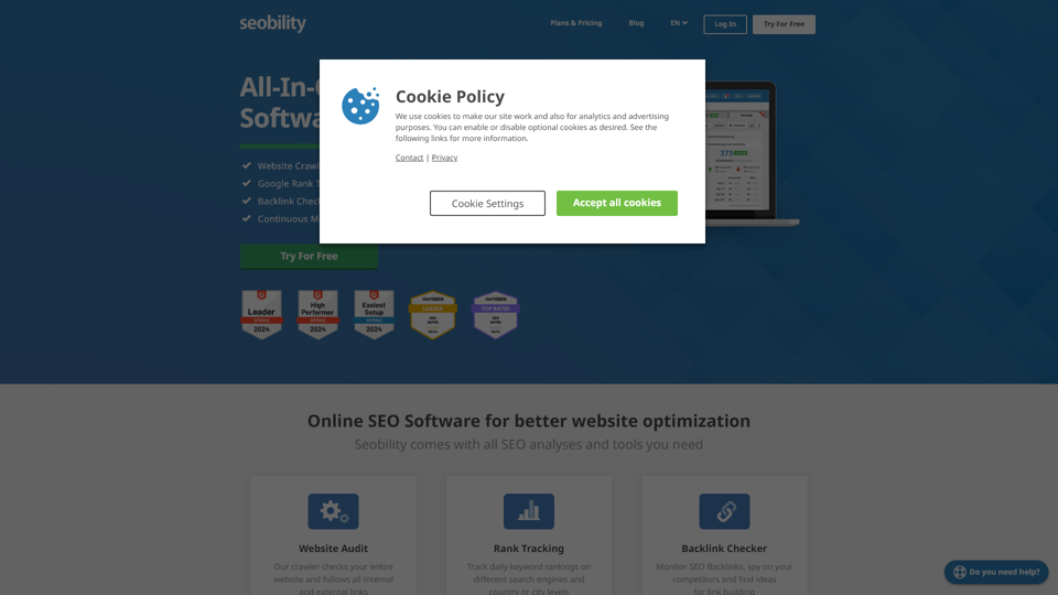 Seobility | Online SEO-Software & Kostenlose SEO-Tools