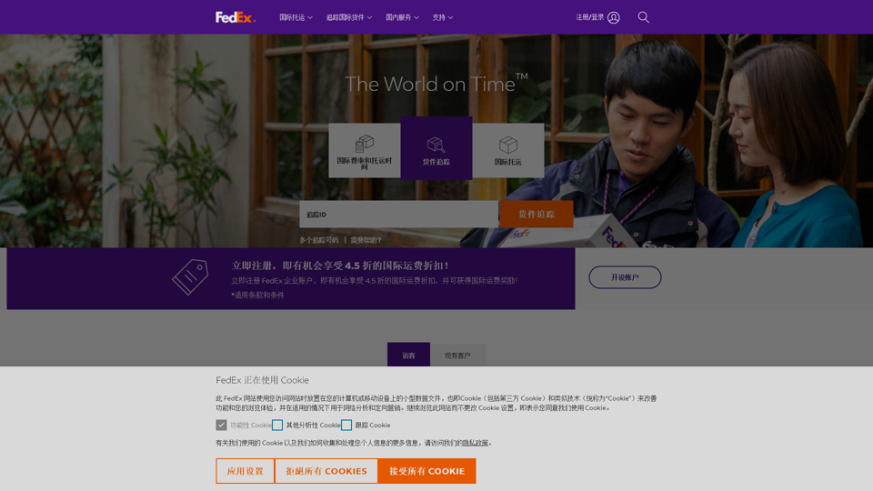 Serviço Internacional de Envio de Encomendas Rápidas | FedEx China