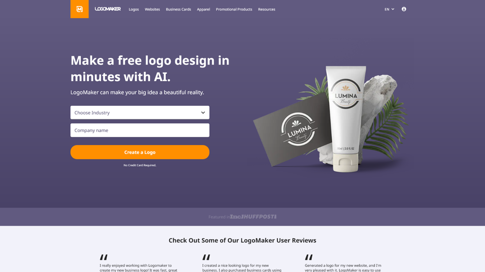 Logo Maker | Create a Professional Logo Design in Minutes