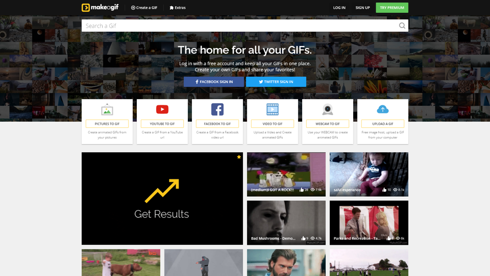 Make A Gif - Animated Gifs Maker, Free Gif Creator Online