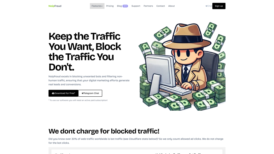 Noipfraud - The Premiere Traffic Filtering Platform