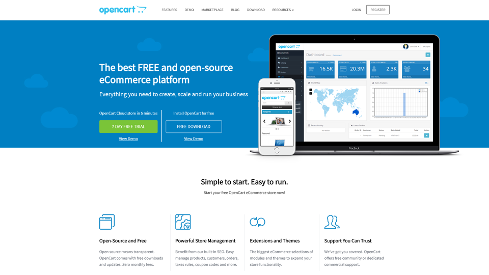 OpenCart - Solution de Panier d'Achat Open Source