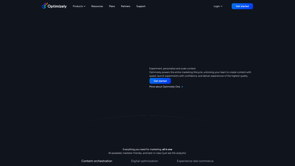 例外的なデジタル体験の家 - Optimizely