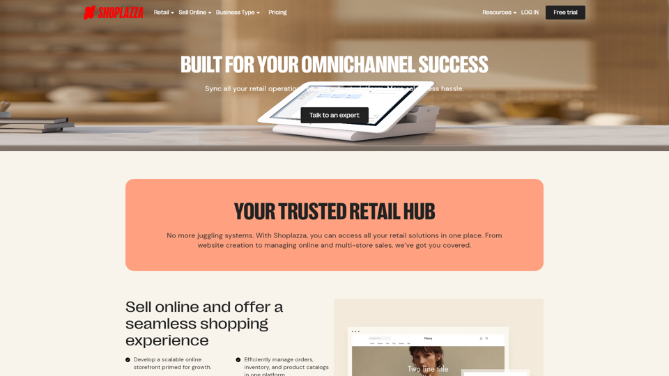 Best Ecommerce Store Website Builder for Small Business | Shoplazza