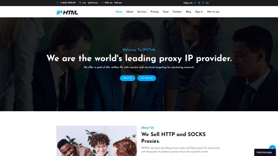 The best Proxy services to Gather Data at Scale | Iphtml