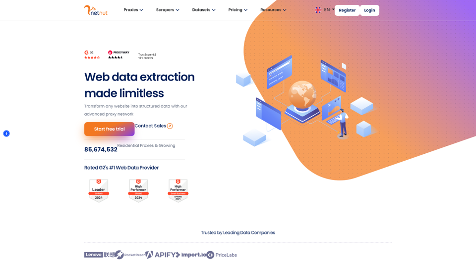 NetNut - The Largest Proxy & Web Data Collection Network