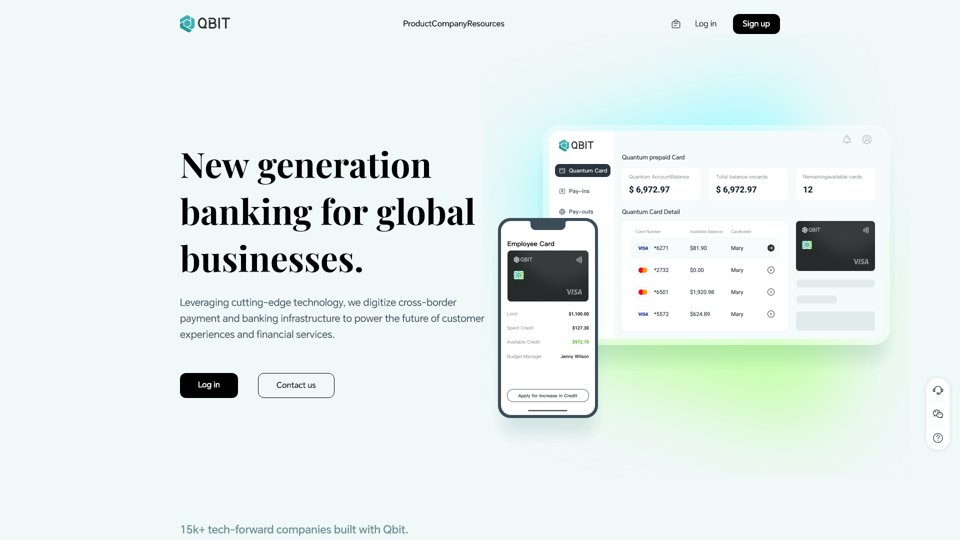 One-Stop Global Fund Management Platform — Qbit