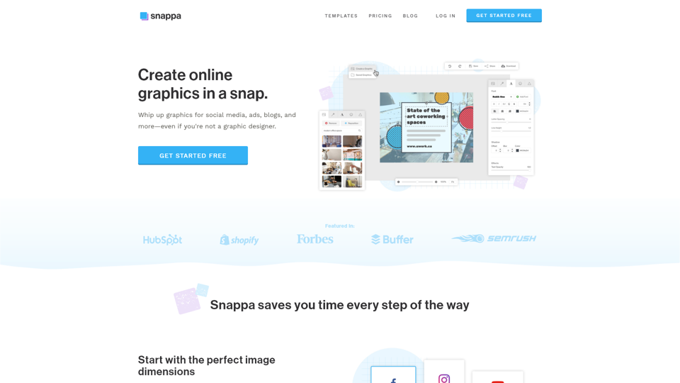 Snappa - Logiciel de conception graphique rapide et facile